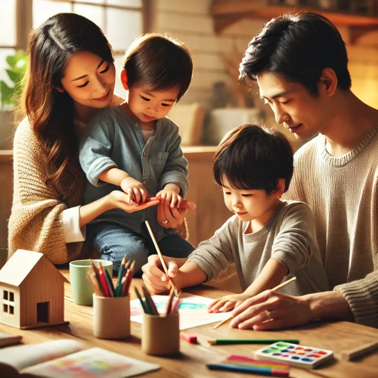 子どものライフナンバーを知り、素敵な家族関係が築かれています。