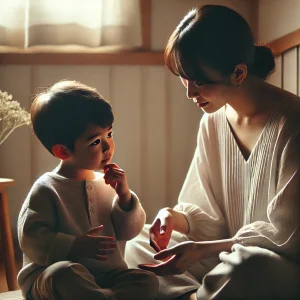 子供のライフパスナンバーを調べて子供の成長を願う母親